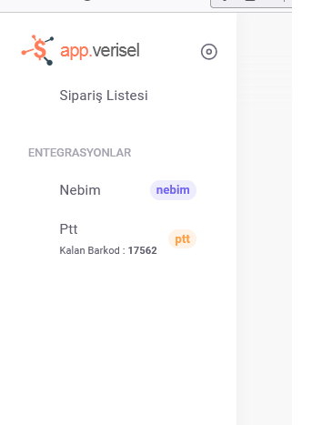 Nebim V3 Ptt Kargo Entegrasyon